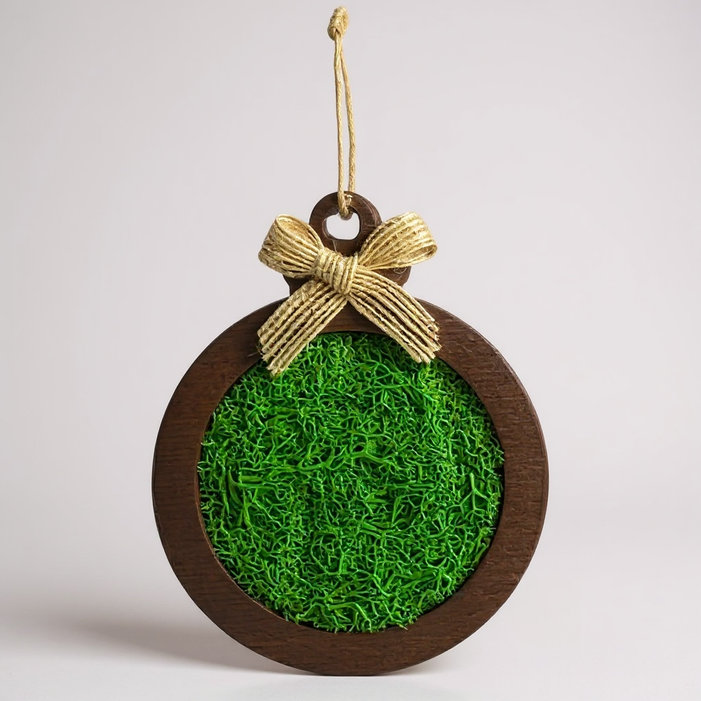 Kalėdinis žaisliukas - šviesiai žalia